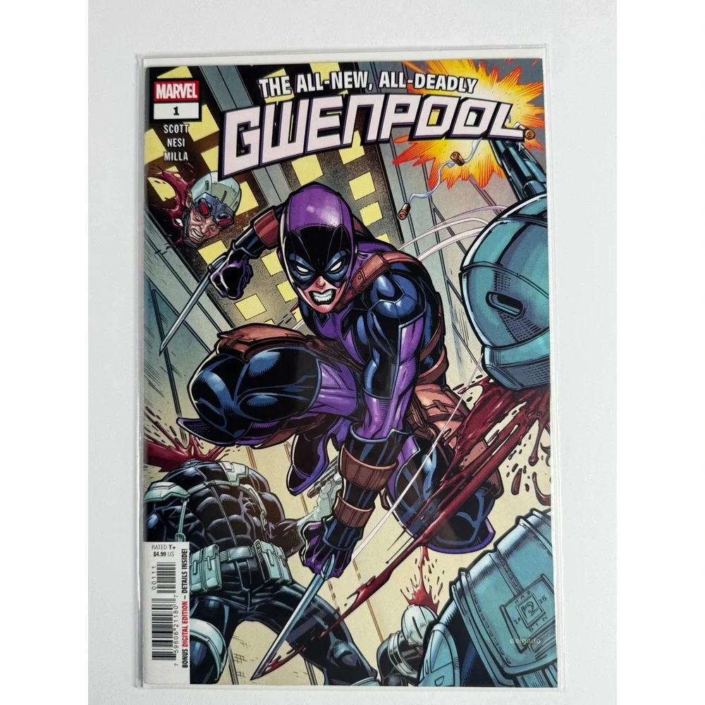 Marvel The Unbelievable Gwenpool 1 Comic Book 2016 Modern‎ Age Superhero